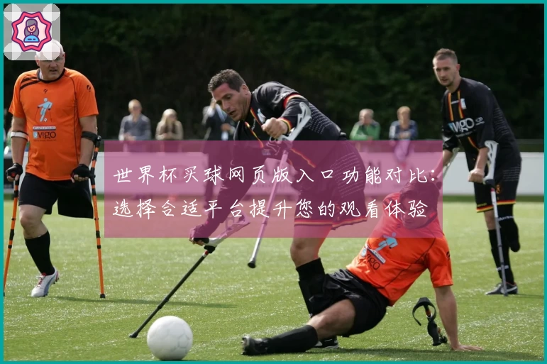 世界杯买球网页版入口功能对比：选择合适平台提升您的观看体验