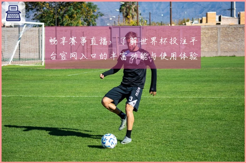 畅享赛事直播，了解世界杯投注平台官网入口的丰富功能与使用体验